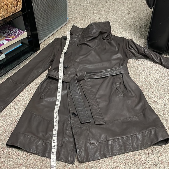 New all saints leather jacket - Picture 6 of 12